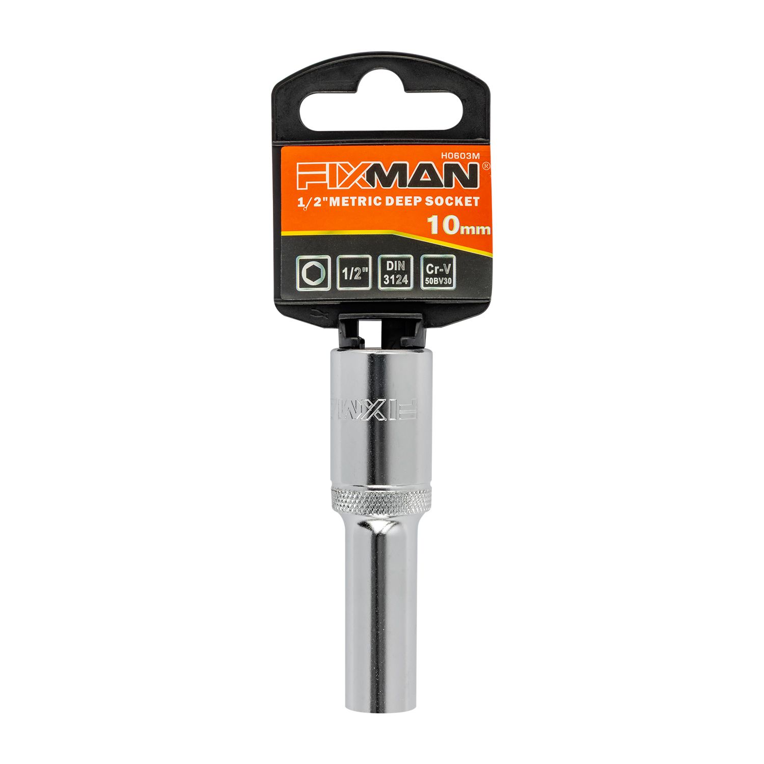 FIXMAN 1/2" Dr Deep Socket 10mm